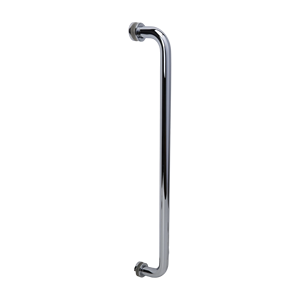 Đánh bóng mịn thép không gỉ tắm không khung cửa kính Xử lý mở rộng chiều dài trượt cửa kính xử lý - Product Image 2