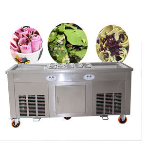 Nuova Macchina per Gelato Fritto 220V Thailandese per Ristoranti e Negozi di Alimentari, per Preparare Gelato Fritto con Frutta, Latte, Acqua e Frutta Secca - Product Image 4