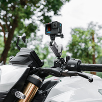 HONGDAK für Insta360 Action Kamera Zubehör Schnell installation Klemme Lenker halterung Fahrräder Motorräder Fahrrad lenker