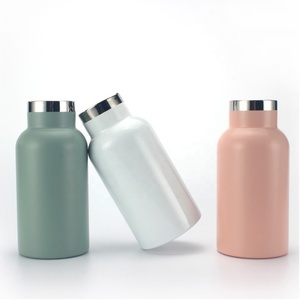Bouteille d'eau isotherme SilverJet 350ml 500ml 600ml 750ml 1000ml en acier inoxydable sans BPA avec couvercle à paille pour extérieur et bureau - Product Image 3