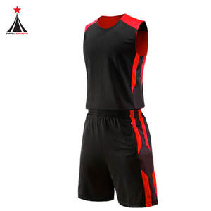 Maillot de basket-ball personnalisé de qualité haut de gamme à séchage rapide uniforme Style Unique taille XS Shorts vêtements de sport imprimés Logo vente bon marché - Product Image 1