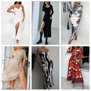 Hot Selling Summer Women's Casual Elegant Retro Short Sleeved Printed Women's Dresses Are Randomly Shipped - Product Image 1