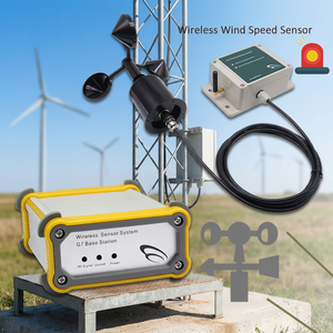 Dispositivos de medición de viento Sensor de velocidad del viento inalámbrico para anemómetro agrícola Dirección del viento G7 Estación Meteorológica Inalámbrica - Product Image 1