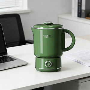 Nouvelle bouilloire électrique personnalisée de 0,9 à <span class=keywords><strong>1</strong></span> L pour une ébullition rapide de l'eau, bouilloire intelligente en acier inoxydable, chauffe-eau pour hôtel - Product Image 1