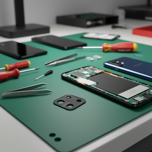 Lente de cámara trasera para Samsung Galaxy M32 M325, pieza de repuesto con diseño de 4 orificios - Product Image 3