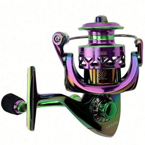 Carrete de Pesca 823 Ultra Smooth Spinning, 10KG de Arrastre Máximo, Ligero, 14+1BB, Manivela Intercambiable Izquierda/Derecha, Relación de Engranajes 5.2:1 - Product Image 2