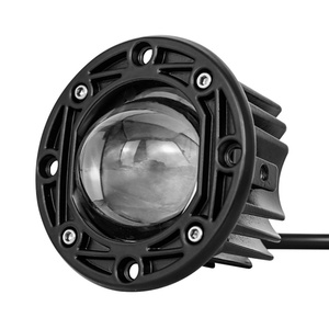 Phare antibrouillard LED rond modifié, bicolore jaune et blanc, projecteur, éclairage de travail LED pour voiture, feux antibrouillard de pare-chocs avant pour camion - Product Image 6