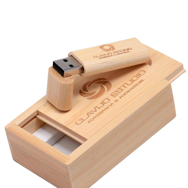 Promotional Gift New Wooden USB 2.0 Flash Drive 4GB-128GB CE Certified for W012 in Stock 3-Year Warranty Free Custom Logo