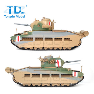 <span class=keywords><strong>Matilda</strong></span> Mk. Char de combat RC 2,4G III/IV, jouet professionnel avec télécommande infrarouge, construction métallique, piles incluses - Product Image 2