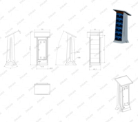 Affiche numérique mobile couleur pleine pour intérieur, écran LED de scène P1.5/P1.8/P2.5 pour animation/graphiques éducatifs, podium, écran basé sur le cloud
