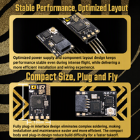 Récepteur RATE ELRS 2.4G PRO pour drones FPV, avions à voilure fixe et accessoires pour modèles réduits d'avions