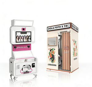 Cabina de Fotos Dola de Ángulo Elevado, Máquina Expendedora de Fotos, Carcasa DSLR, Pantalla Táctil, Impresora, <span class=keywords><strong>Alquiler</strong></span> de Cámara - Product Image 5