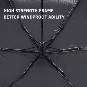 Contemporary Limited - Time Offer <b>Folding</b> Umbrella Fully-Automatic UV Protection Umbrella with Logo Printing - Product Image 6