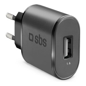 Cargador de Pared USB Tipo-A 5W Negro TETR1USB1A - Product Image 1