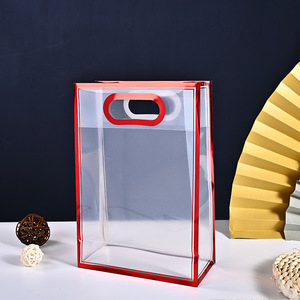 กระเป๋าใส PVC ยี่ห้อ Yaolong พร้อมหูหิ้ว สำหรับบรรจุภัณฑ์ของขวัญ - Product Image 3