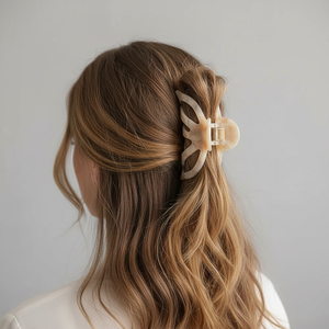 Pinza de Pelo Grande de Acetato Estilo Vintage ZOYU, Pinza de Pelo Octopus de Alta Calidad, Pinzas Clásicas Básicas de Color Puro, Pinza de Pelo de Lujo para Mujer - Product Image 2