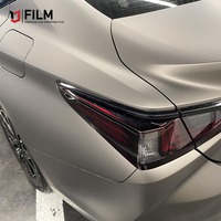 Fournisseur PVC film d'emballage de voiture gris foncé mat noir changement de couleur amovible rouleau de vinyle d'emballage automobile vinyle d'emballage de voiture