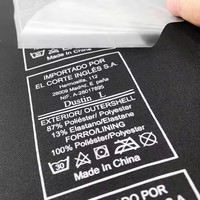 Fabricant d'étiquettes imprimées pour vêtements, logo personnalisé, transfert thermique en vinyle plastisol pour t-shirt