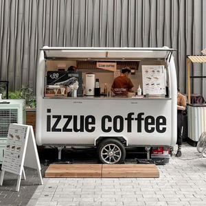 Rimorchio di concessione commerciale Coffe Food Van gelato <span class=keywords><strong>Mobile</strong></span> piccolo camion di cibo con cucina completa - Product Image 2