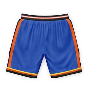 <span class=keywords><strong>Pantaloncini</strong></span> da <span class=keywords><strong>Basket</strong></span> da Uomo Personalizzati con Stampa Digitale, 100% Poliestere, <span class=keywords><strong>Blu</strong></span>, Antibatterici, Traspiranti, Taglie Forti, Vita Elastica Laterale - Product Image 2