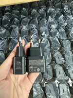 Cargador de Pared GaN de 25W Súper Rápido con Enchufe US/EU/UK USB-C para Samsung Cargador Original de Carga Rápida Galaxy S24 Ultra