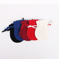 Pochettes d'emballage de bijoux de luxe personnalisées A1 2022, double couche, velours rose, taille personnalisée, boîte cadeau avec logo