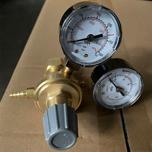 ตัวปรับแรงดันแก๊สอาร์กอนทองเหลืองขนาดเล็กสำหรับงานเชื่อม - Product Image 5