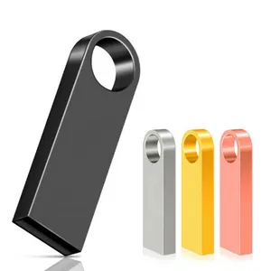 Stik Usb mikro kustom Logo USB 2.0 3.0, Flash Drive logam 4GB 8 GB 16 GB 32 GB 64GB 128 GB