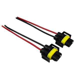 New H8 H11 Nữ <span class=keywords><strong>Adapter</strong></span> Dây Nịt Dây Điện Ổ Cắm Xe Tự Động Dây Nối Cáp Cắm Cho HID LED Đèn Pha Sương Mù Ánh Sáng đèn Bóng Đèn - Product Image 6