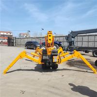 Grue araignée électrique compacte haute performance avec système de télécommande