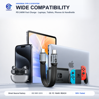 Câble USB haute vitesse et haute définition LUNGKAY 80 Gbit/s 16K, compatible avec les versions antérieures, pour ordinateurs et téléviseurs