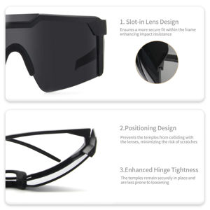 แว่นตานิรภัย Z87แบบออกแบบโลโก้ได้ตามต้องการ - Product Image 5