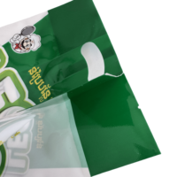 Voedselveilige, vochtbestendige plastic biscuitverpakking van Mylar, op maat bedrukt met gestanst handvat voor droge voedingsmiddelen