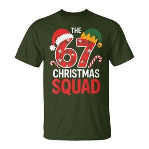 La maglietta per famiglie 67 Christmas Squad dal design Six Seven Holiday - Product Image 1