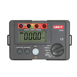 UNI-T UT522 Digital Ground Tester La Résistance Megohmmeter Compteur Sol Isolation Ohmmètre Voltmètre avec Rétro-Éclairage LCD - Product Image 3