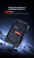 Convertidor de Controlador de Juegos Móviles M3Pro+ para Android, Combo de Teclado y Ratón de Una Mano, Adaptador de Juegos FPS para Teléfono Inteligente