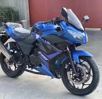 Nouvelle Moto de Course Six Vitesses à Barres Parallèles, Refroidie par Eau, 72V, Haute Performance, Voiture de Course Puissante, Machine Sportive d'Occasion