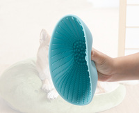 Bol pour chien en silicone personnalisé bol pour chien à alimentation lente de luxe moderne bol pour chien à alimentation lente durable