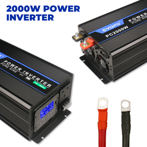 3000 와트 백업 전원 UPS LCD 디스플레이 순수 사인파 12V DC 220V AC 인버터 충전기 리튬 배터리 가전 제품 - Product Image 2