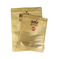 Petite QUANTITÉ MINIMALE DE COMMANDE Personnaliser Logo Organique Thé Alimentaire Emballage Kraft Papier D'emballage Sac avec Refermable Ziplock