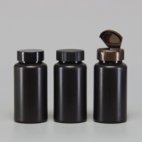 Bouteille en plastique PET vide écologique de 150 ml pour l'emballage de pilules, de compléments alimentaires et de capsules de vitamines
