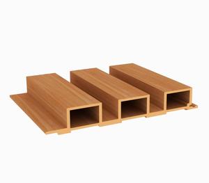 Compuesto de madera de compuesto de plástico al aire libre terraza apartamento Wpc Panel de pared - Product Image 6