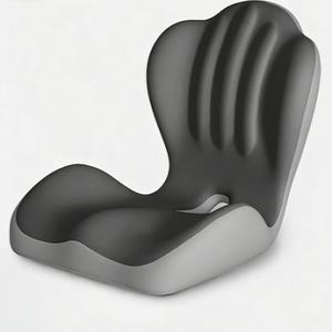 Coussin <span class=keywords><strong>lombaire</strong></span> pour voiture, bureau, dortoir étudiant, en tissu de soie de lait, rembourré en mousse à mémoire de forme, conception intégrée pour soulager la fatigue sédentaire - Product Image 6