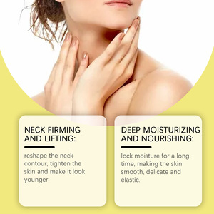 Crème raffermissante pour le cou, hydratante, réduit les rides du cou, soin doux pour la peau, lotion pour resserrer la peau - Product Image 3