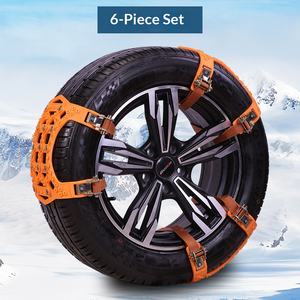 En stock – Chaînes antidérapantes en TPU pour berlines, SUV, véhicules tout-terrain, fourgonnettes – Type universel, installation facile, pneus de neige pour voitures - Product Image 4