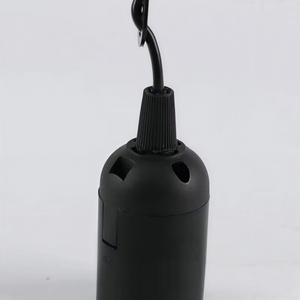 Douille de lampe à <span class=keywords><strong>baïonnette</strong></span> <span class=keywords><strong>E27</strong></span> en plastique, norme européenne, avec bornes de câblage, 250V/4A, <span class=keywords><strong>adaptateur</strong></span> de base de lampe XL-701A - Product Image 2