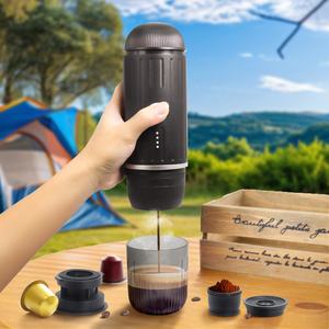 Cafetera Espresso Portátil Compatible con Cápsulas <span class=keywords><strong>Nespresso</strong></span> Originales y Compatibles, Cafetera de Viaje - Product Image 5