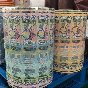 Sacs d'emballage de lingettes humides personnalisation de masse rouleau de film <span class=keywords><strong>masque</strong></span> facial biodégradable cosmétiques sac d'emballage automatique rouleau de film - Product Image 4