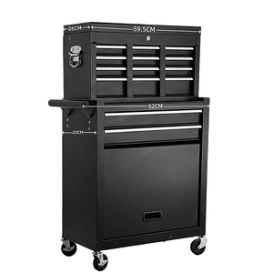 Carrito de Peluquería de Grado Industrial, Elegante Gabinete Rodante de Metal <span class=keywords><strong>con</strong></span> Estantes Ajustables y <span class=keywords><strong>Ruedas</strong></span> de Deslizamiento Suave para Uso en Salón - Product Image 2