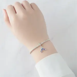 Pendentif Fleur Tortue Bleue Océanique de Haute Qualité, Perles pour Bijoux DIY Femme, Cadeau Tendance Luxe Léger pour Elle - Product Image 4